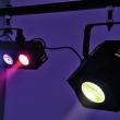 EUROLITE SET WITH FLOWER EFFECT, WASHLIGHT AND BLACK LIGHT/STROBOSCOPE BAR