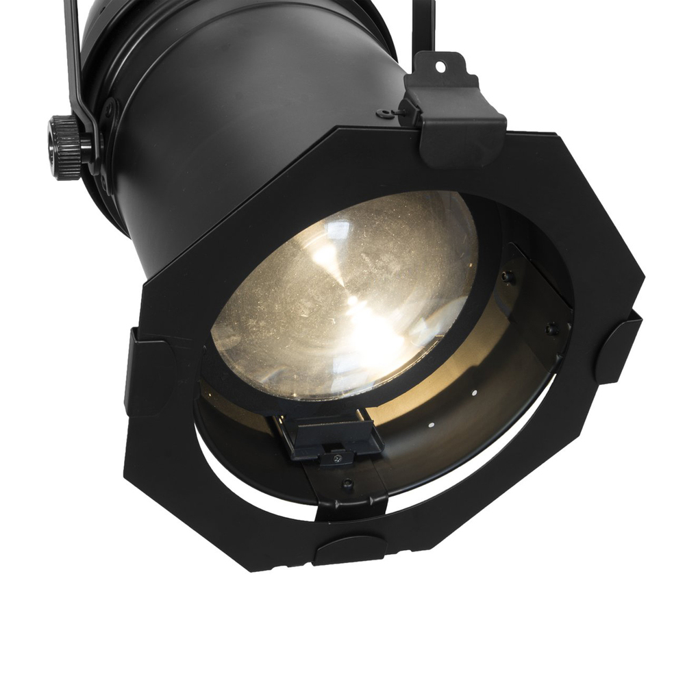 EUROLITE LED PAR 100W WARM WHITE AND MANUAL ZOOM BLACK