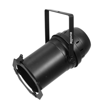 EUROLITE LED PAR 100W WARM WHITE AND MANUAL ZOOM BLACK
