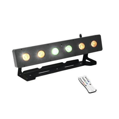 EUROLITE LED bar (44 cm) with 6 x 10 W 6in1 LED (RGBWA+UV)