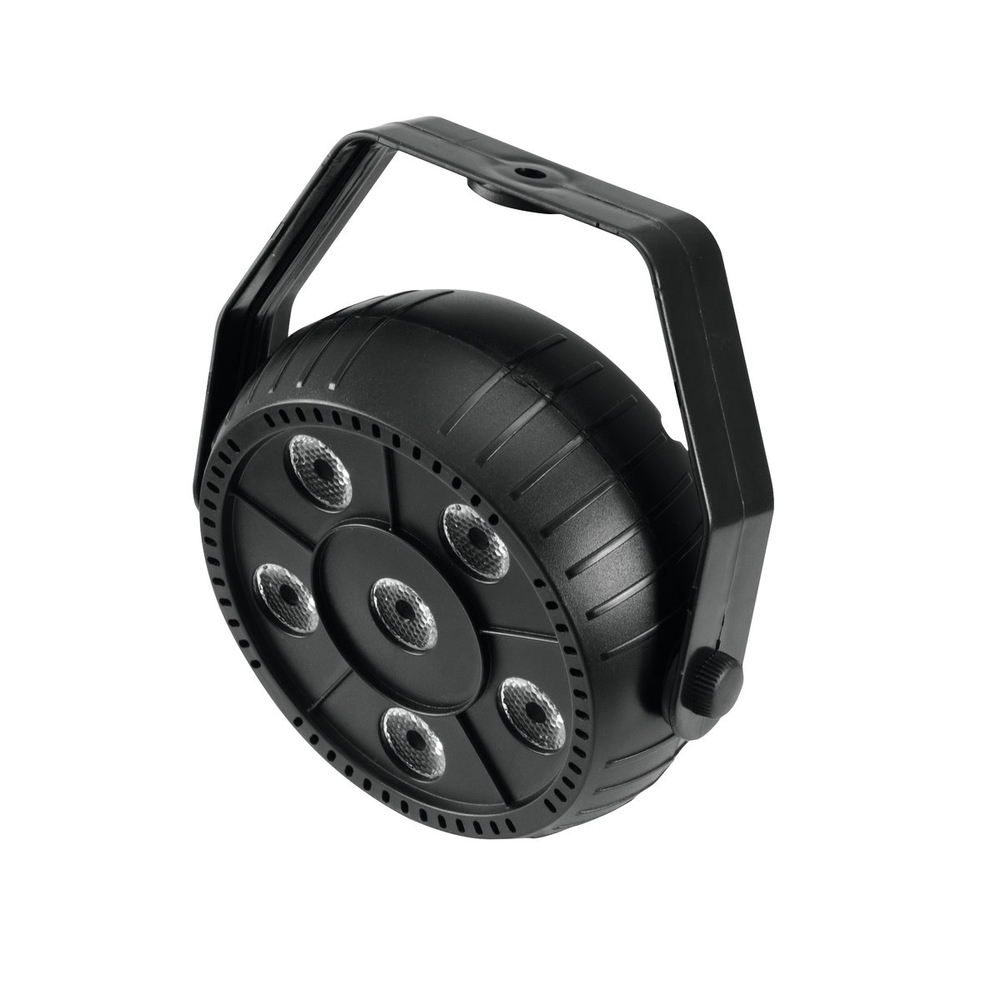 EUROLITE SMALL SPOT WITH 6 LEDS AND RGB COLOR CHANGE