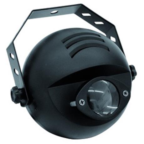 EUROLITE NARROW-BEAM PINSPOT WITH 9 W 3IN1 LED IN RGB AND DMX