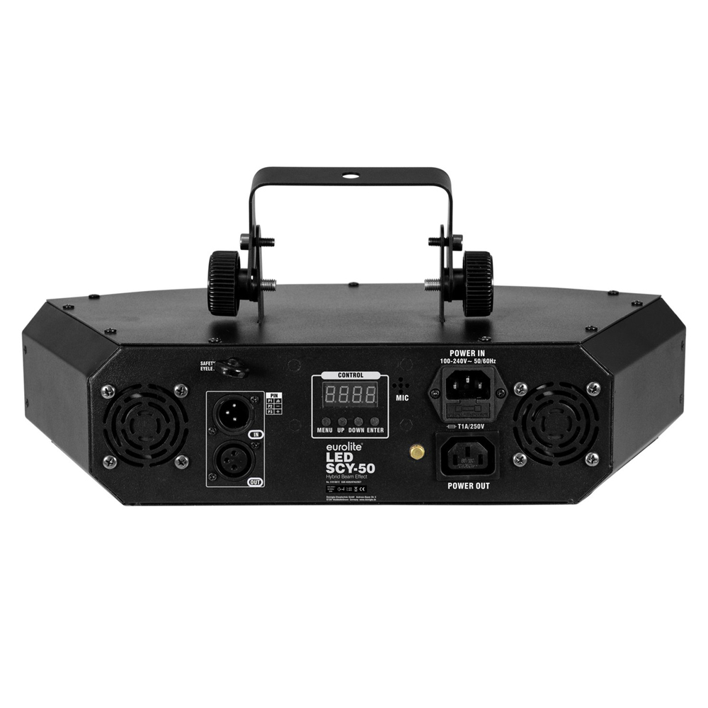 EUROLITE LED HYBRID ΦΩΤΙΣΤΙΚΟ BEAM RGBAW+UV 5X10W+50X0,2W