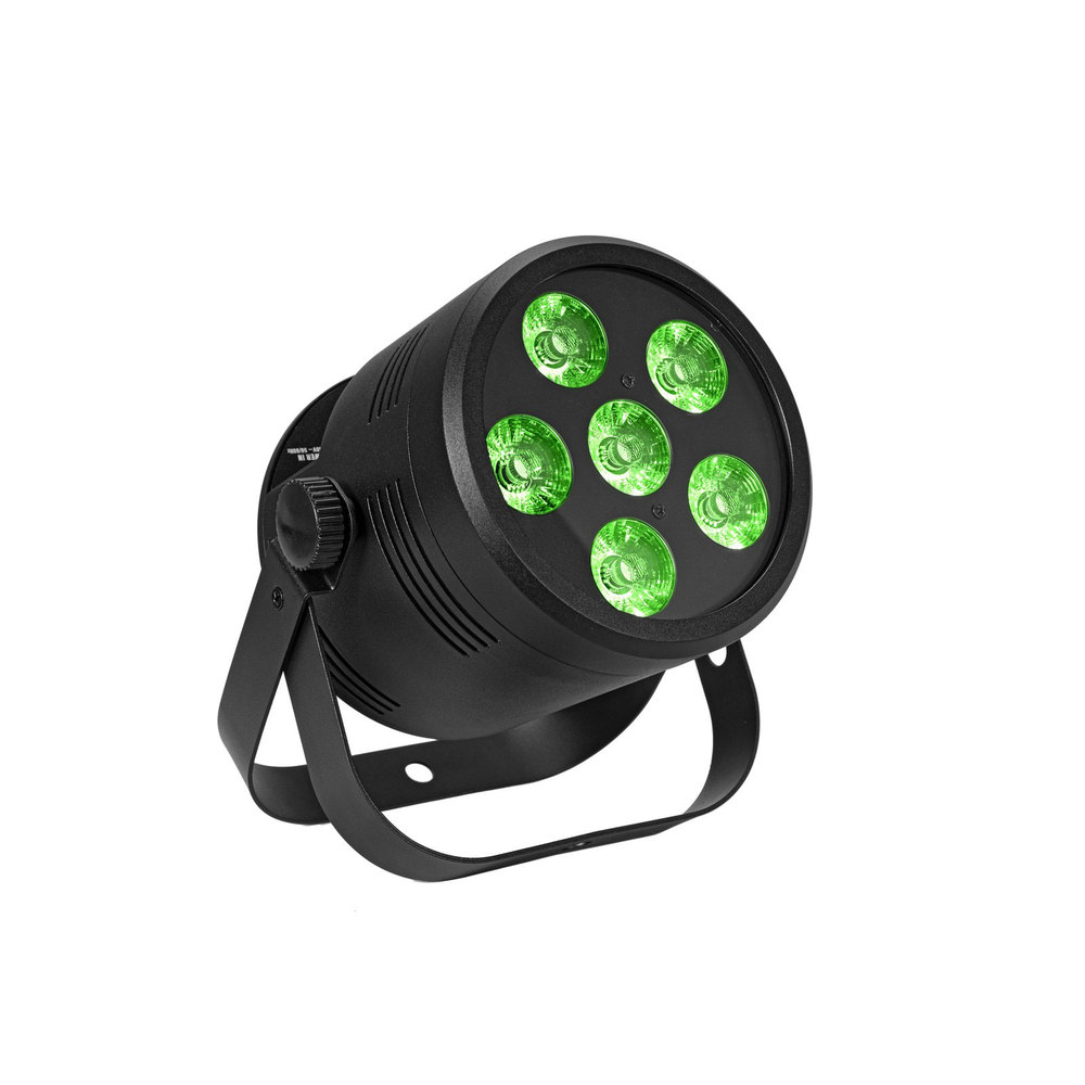 EUROLITE LED floor spot with RGB/WW color mixing black