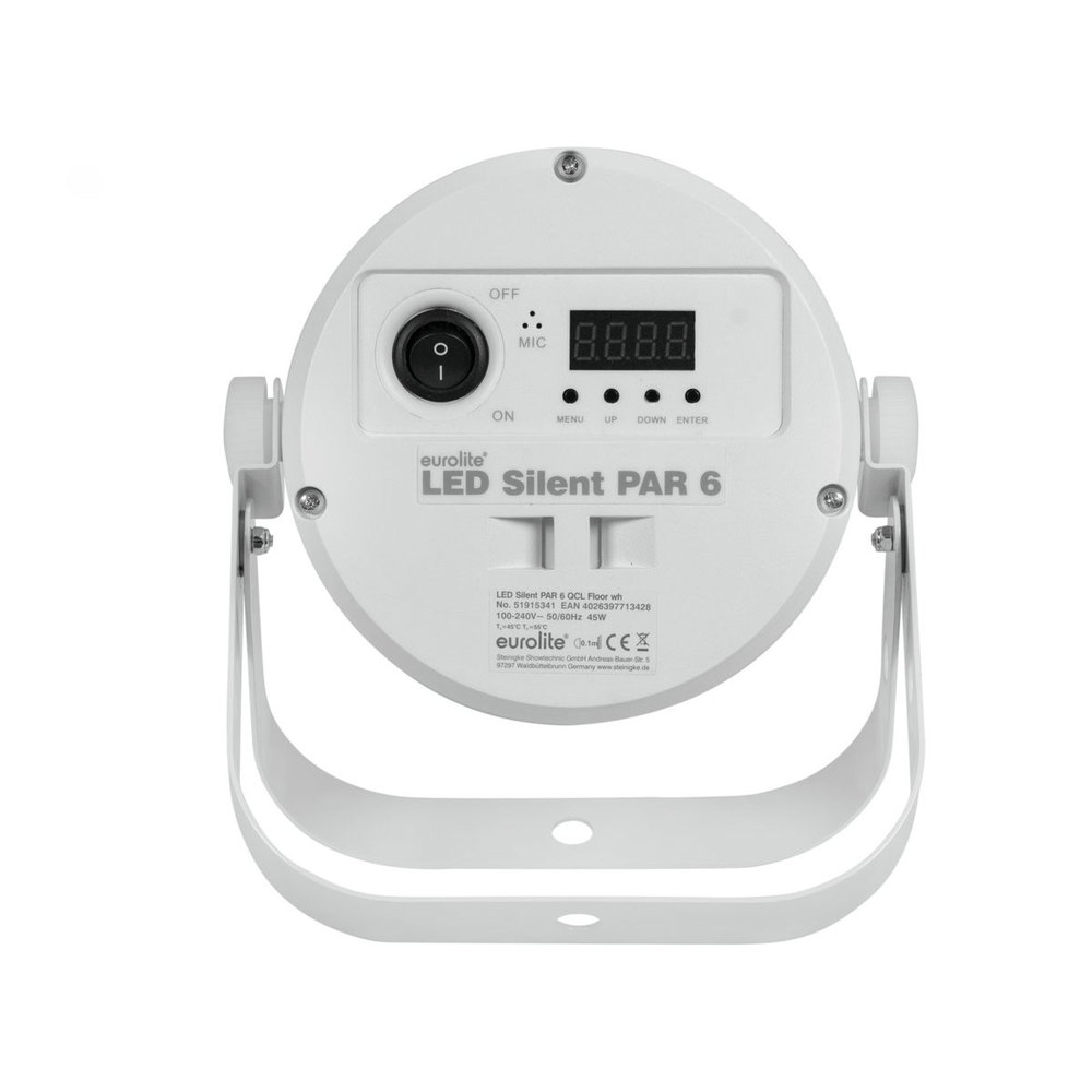 EUROLITE LED floor spot with RGB/WW color mixing white