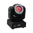 EUROLITE MINI-BEAM WITH 60 W COB LED, RGBW COLOR MIXING AND HYPNO RING IN 4 SEGMENTS