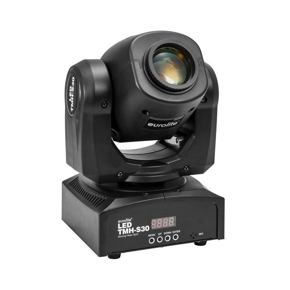 EUROLITE Compact Moving Head Spot with 30 W LED