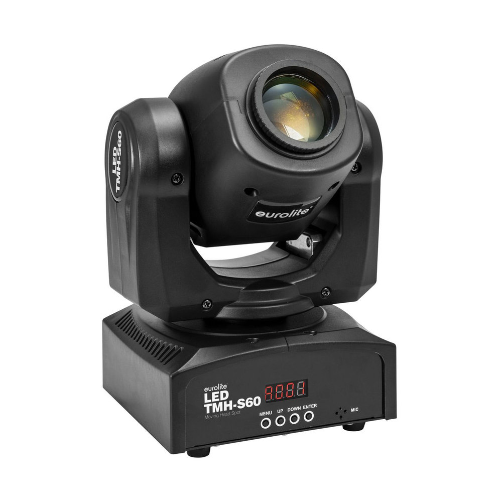 EUROLITE Compact Moving Head Spot with 60 W LED