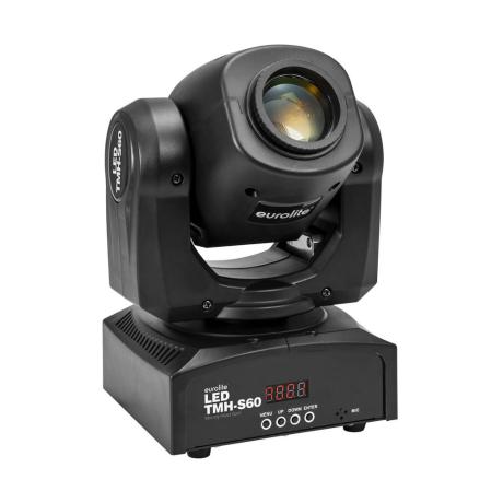 EUROLITE Compact Moving Head Spot with 60 W LED