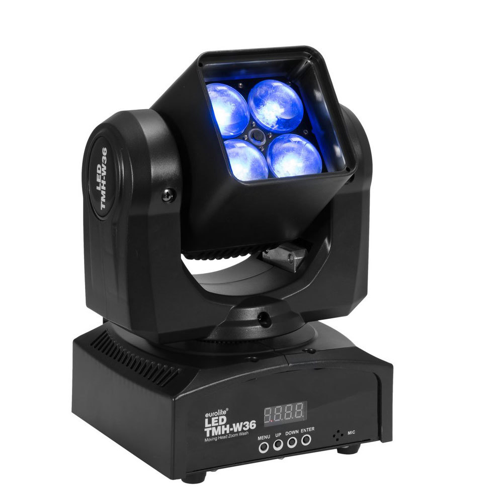 EUROLITE Washlight with 4 intense 9 W LEDs (4in1)