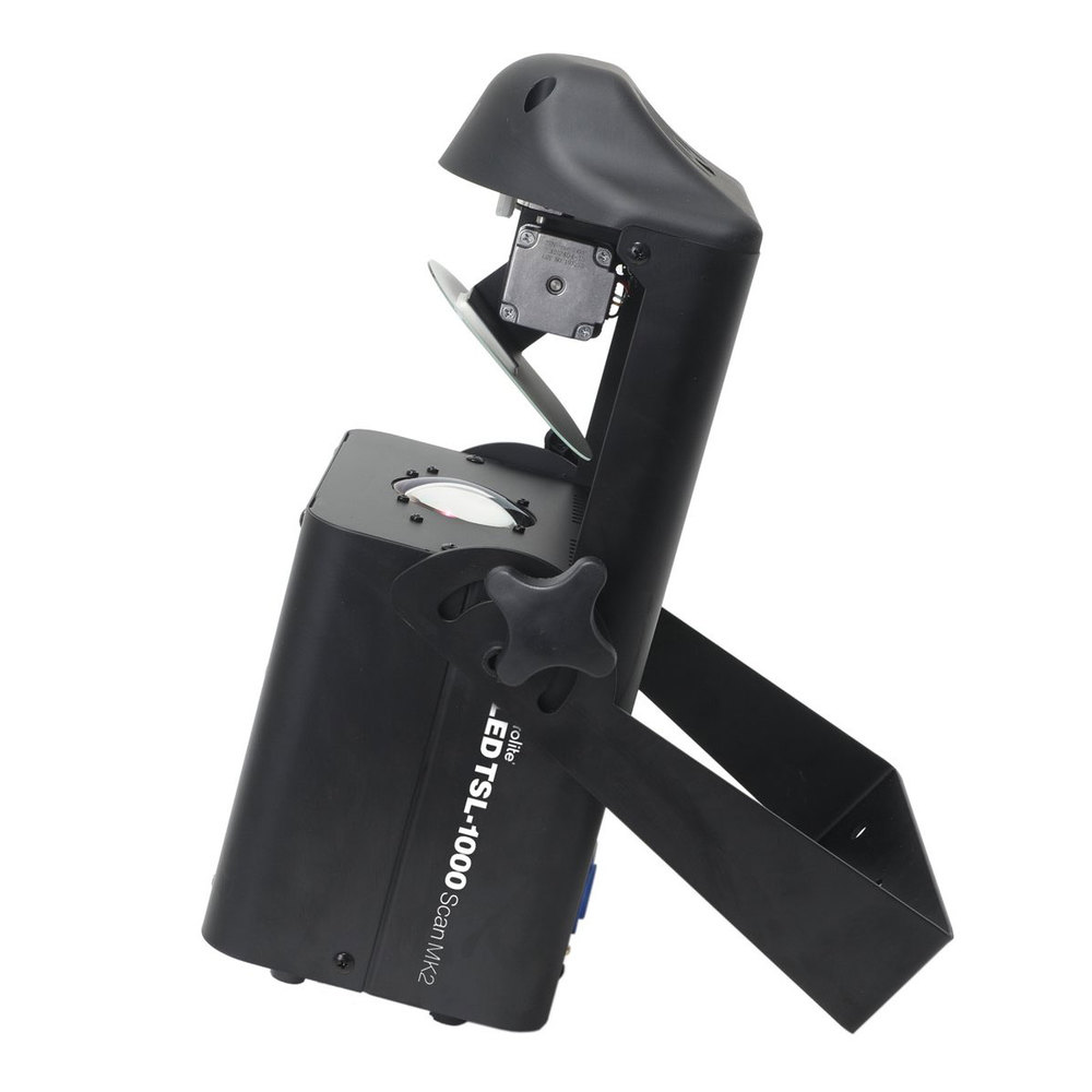 EUROLITE Scanner 100W LED, rot.gobos, 3-facet prism