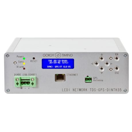 GORGY TIMING TIME SERVER LEDI NETWORK TDS - DIN TH35
