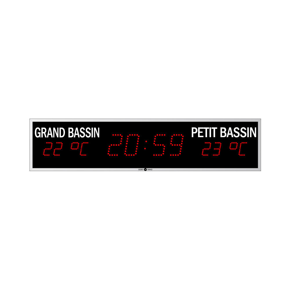 GORGY TIMING DIGITAL WORLD CLOCKS LEDI POOL
