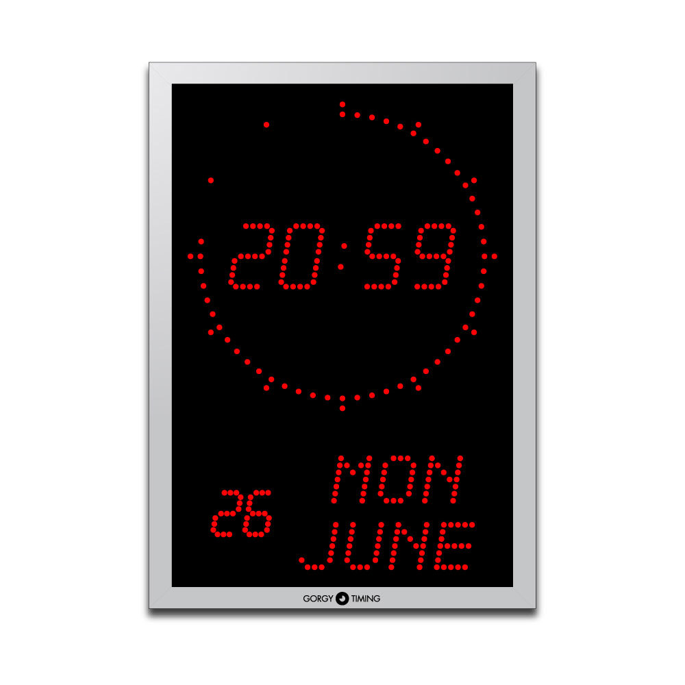 GORGY TIMING DIGITAL CALENDAR CLOCK LEDICA ALPHA 7.60M