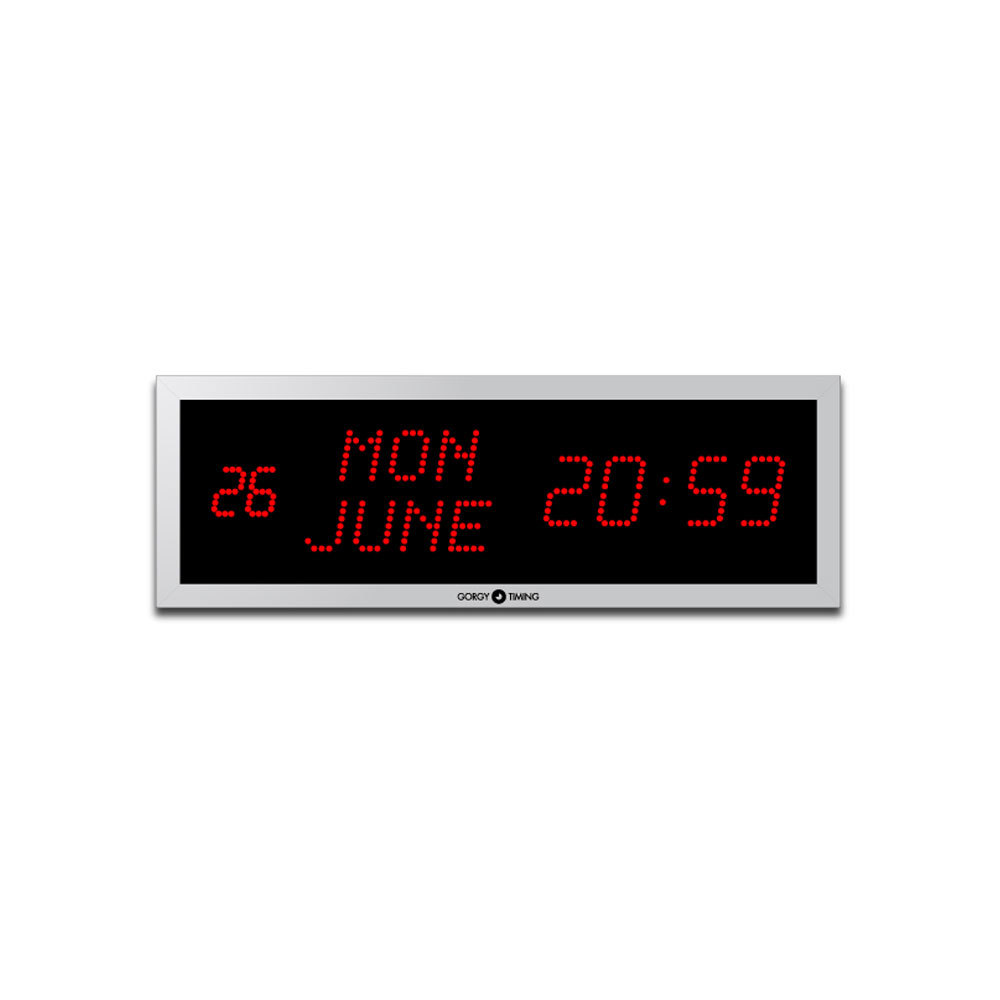 GORGY TIMING DIGITAL CALENDAR CLOCK LEDICA ALPHA REVERSO 7M