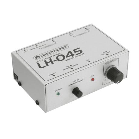 OMNITRONIC ONE CHANNEL MICROPHONE PREAMPLIFIER