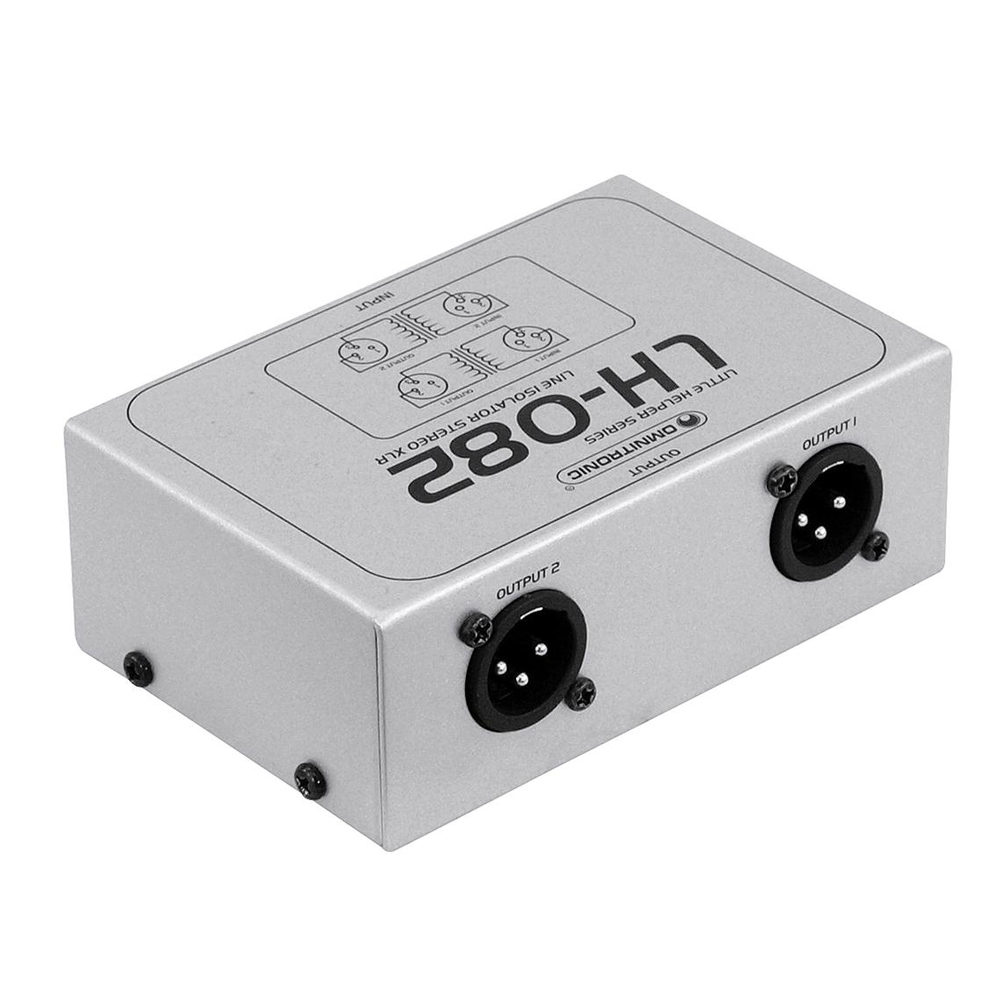 OMNITRONIC STEREO ISOLATOR XLR