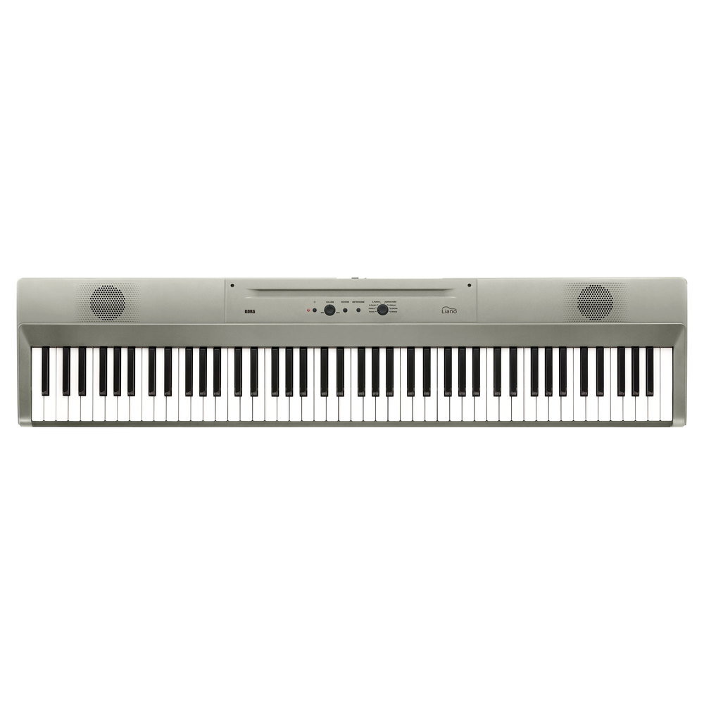 KORG DIGITAL PIANO 88 KEYS SEMI WEIGHTED SILVER