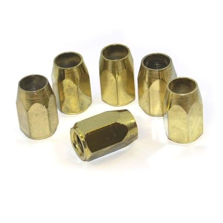 LATIN PERCUSSION SUPER NUTS CHROME (SET-6)