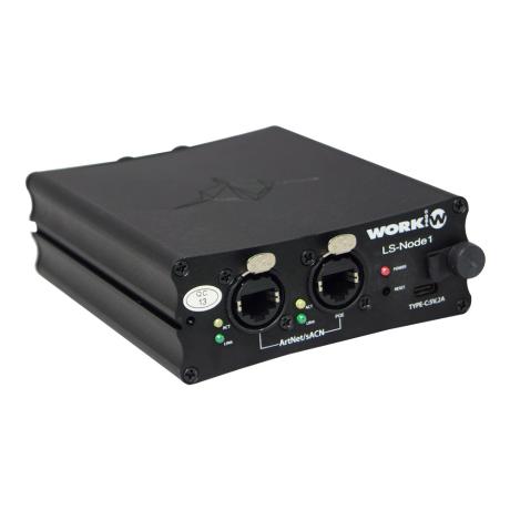 WORK 1 UNIVERSE RDM/DMX STREAMING DEVICE