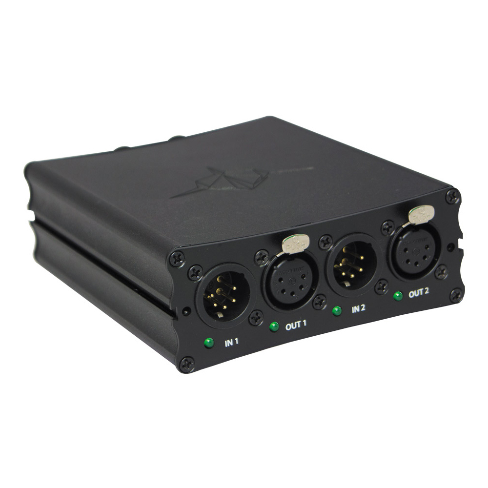 WORK 2 UNIVERSES RDM/DMX STREAMING DEVICE