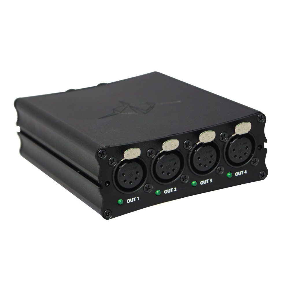 WORK 4 UNIVERSES RDM/DMX STREAMING DEVICE