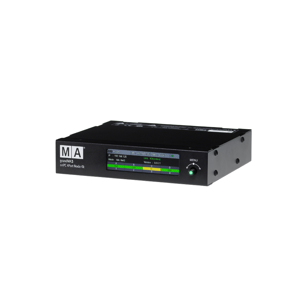 MA LIGHTING MA3 NETWORK TO 4 PORT DMX EXTENDER 4096 PARAMETERS