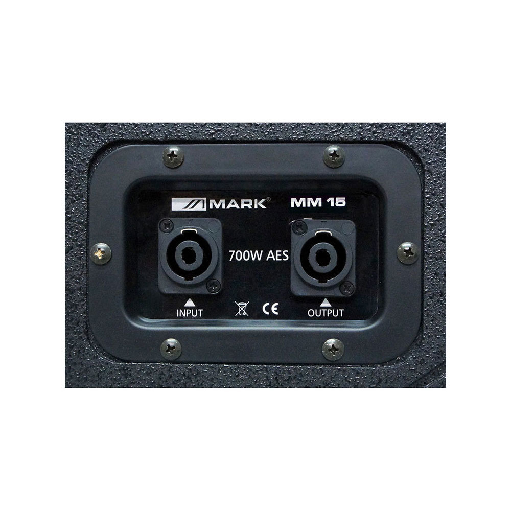 MARK MONITOR 2 WAYS 15"+TWT 1.34" AMPLIF 300. 3 TONE CONTROLS