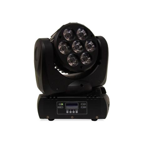 MARK LED WASH MOVING HEAD WITH 7X12W FULL COLOR RGBW LEDS