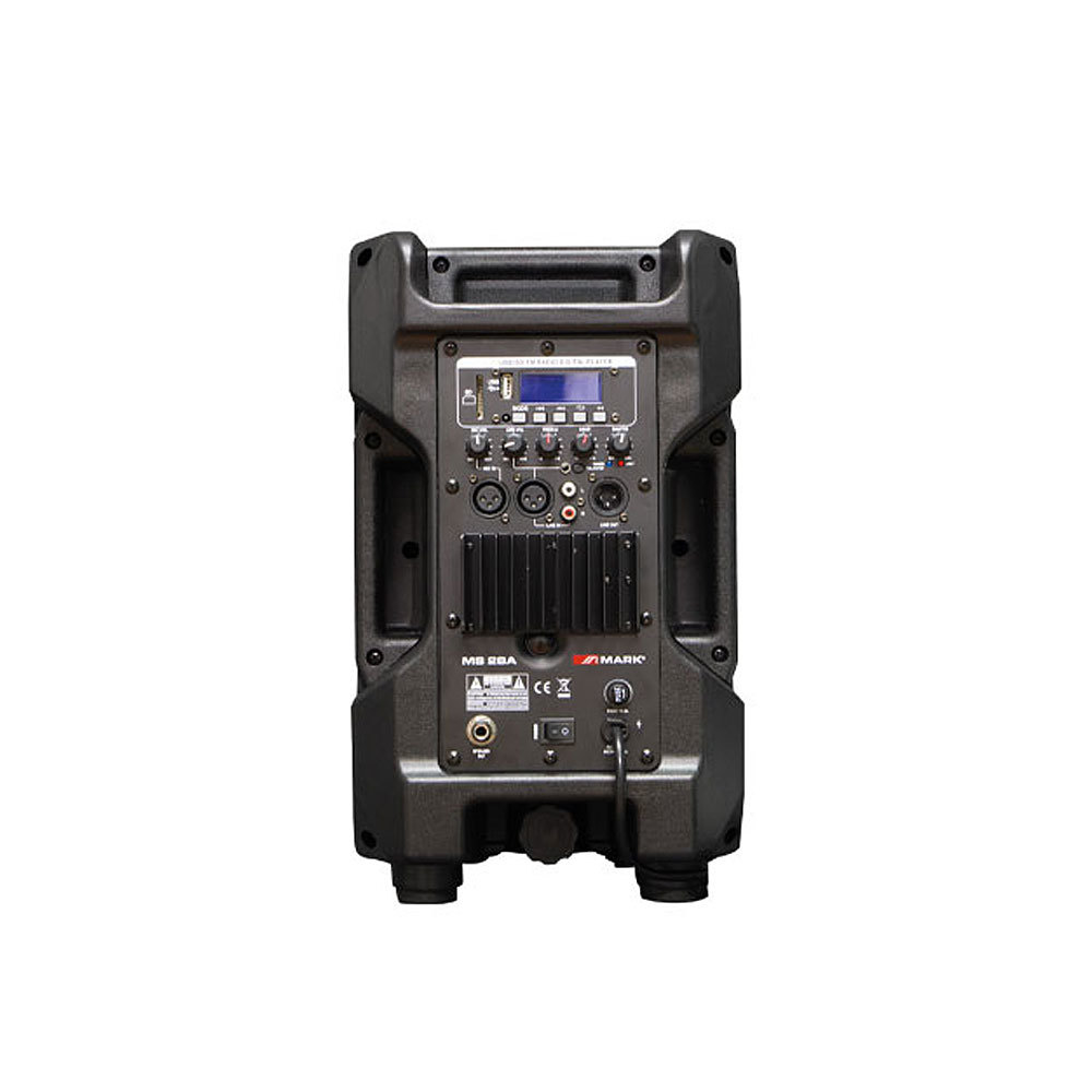 MARK Αυτοενισχυόμενο ηχείο 2 δρόμων με πλαστική καμπίνα