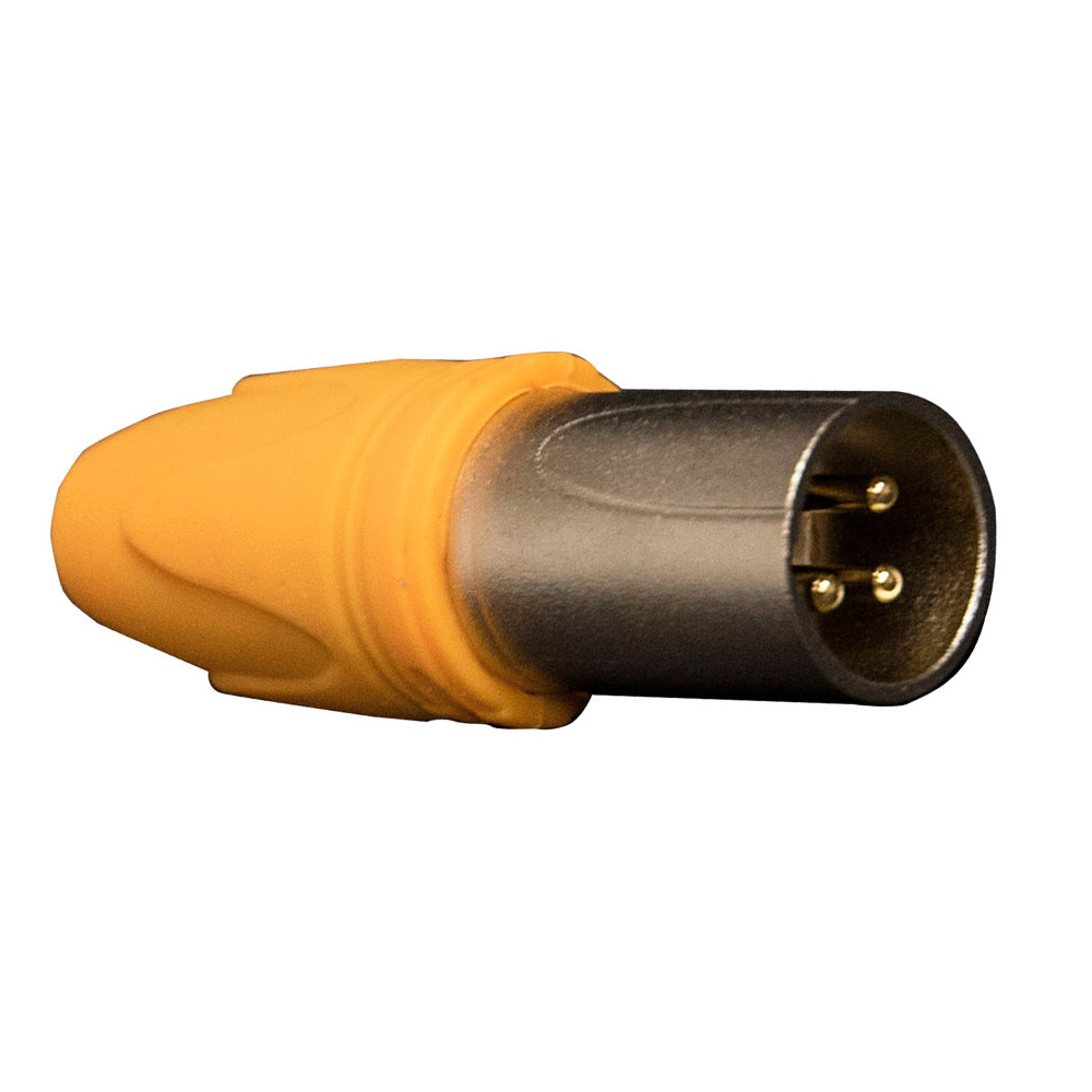MARK 3 POLE MALE CABLE CONNECTOR WATERPROOF