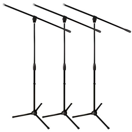 ULTIMATE MICROPHONE STAND WITH ARM. SET OF 3 PIECES