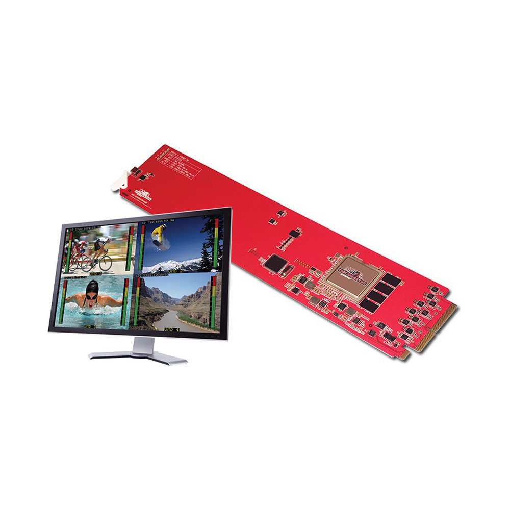 DECIMATOR 4 CHANNEL MULTI-VIEWER WITH SDI OUTPUTS FOR 3G/HD/