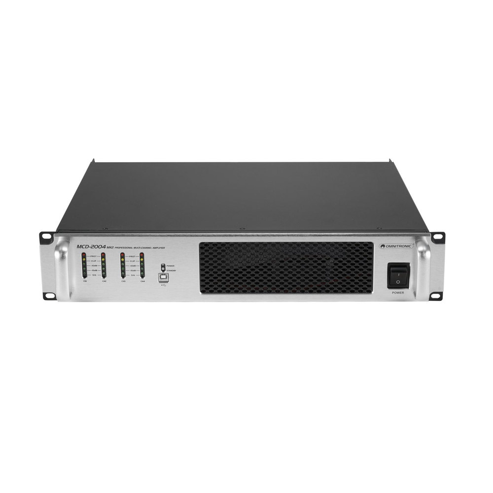 OMNITRONIC ΤΕΛ. ΕΝΙΣΧΥΤΗΣ 4 ΚΑΝΑΛ. 4 x 500W