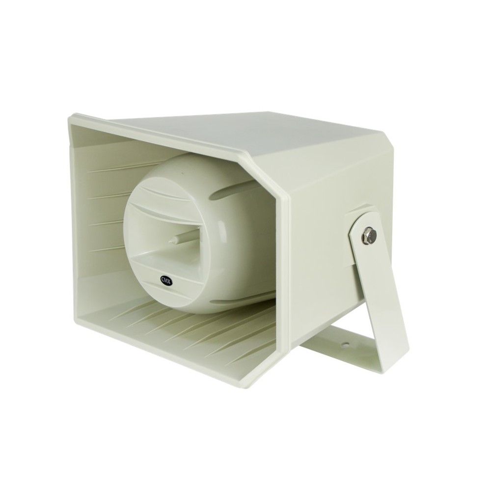 CMX AUDIO OUTDOOR MUSIC HORN SPEAKER 100V& 8 OHMS, ABS