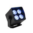 EUROLITE MINI BATTERY UPLIGHT IP65 RGBW LEDS & IR REMOTE CONTROL