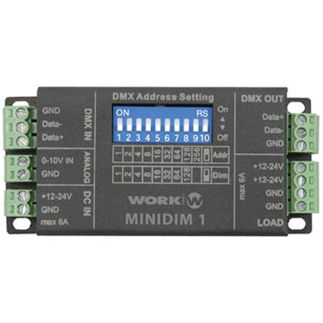 WORK SINGLE CONTROLLER 6A 12/24V 6A