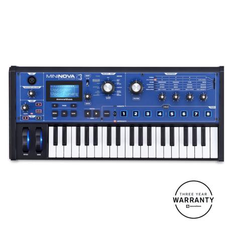 NOVATION SYNTH ΜΕ 37 ΜΙΝΙ ΠΛΗΚΤΡΑ 18 ΝΟΤΕΣ ΠΟΛΥΦΩΝΙΑ