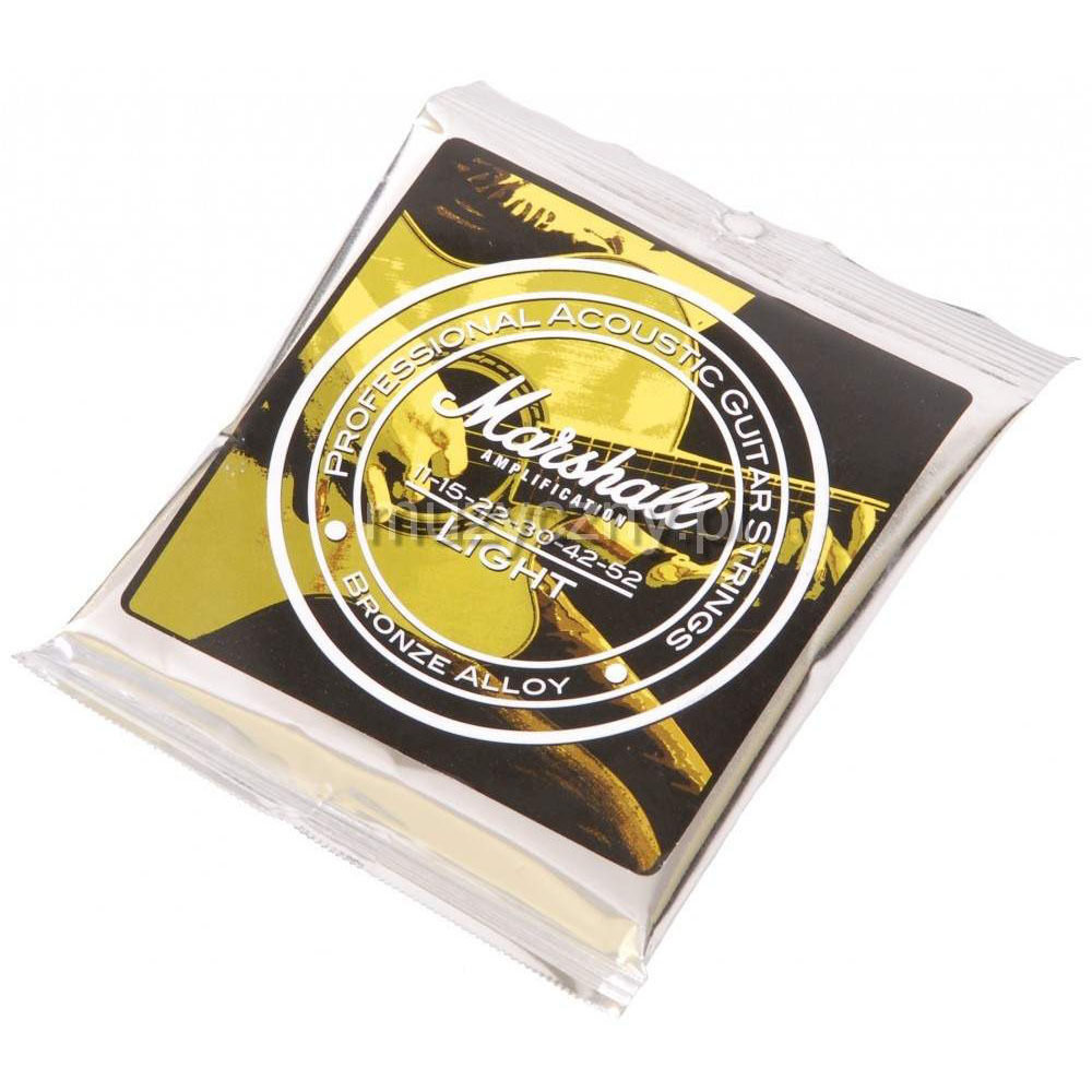 MARSHALL ACOUSTIC GUITAR STRINGS 11-52 GAUGE