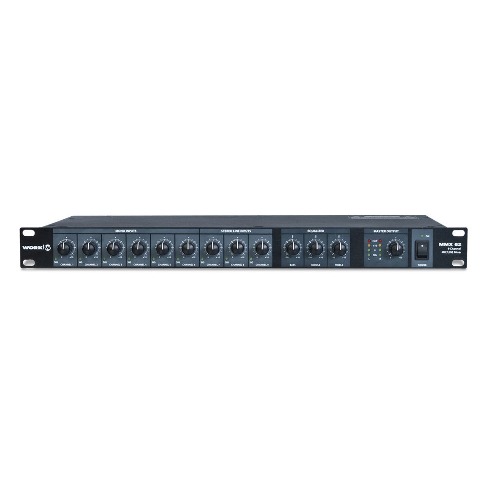 WORK RACKMOUNT AUDIO MIXER