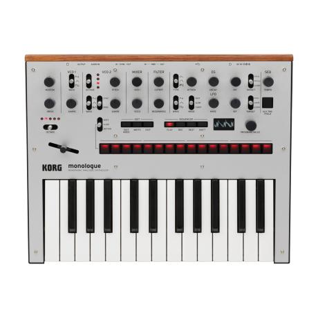 KORG MONOPHONIC ANALOG SYNTHESIZER SILVER