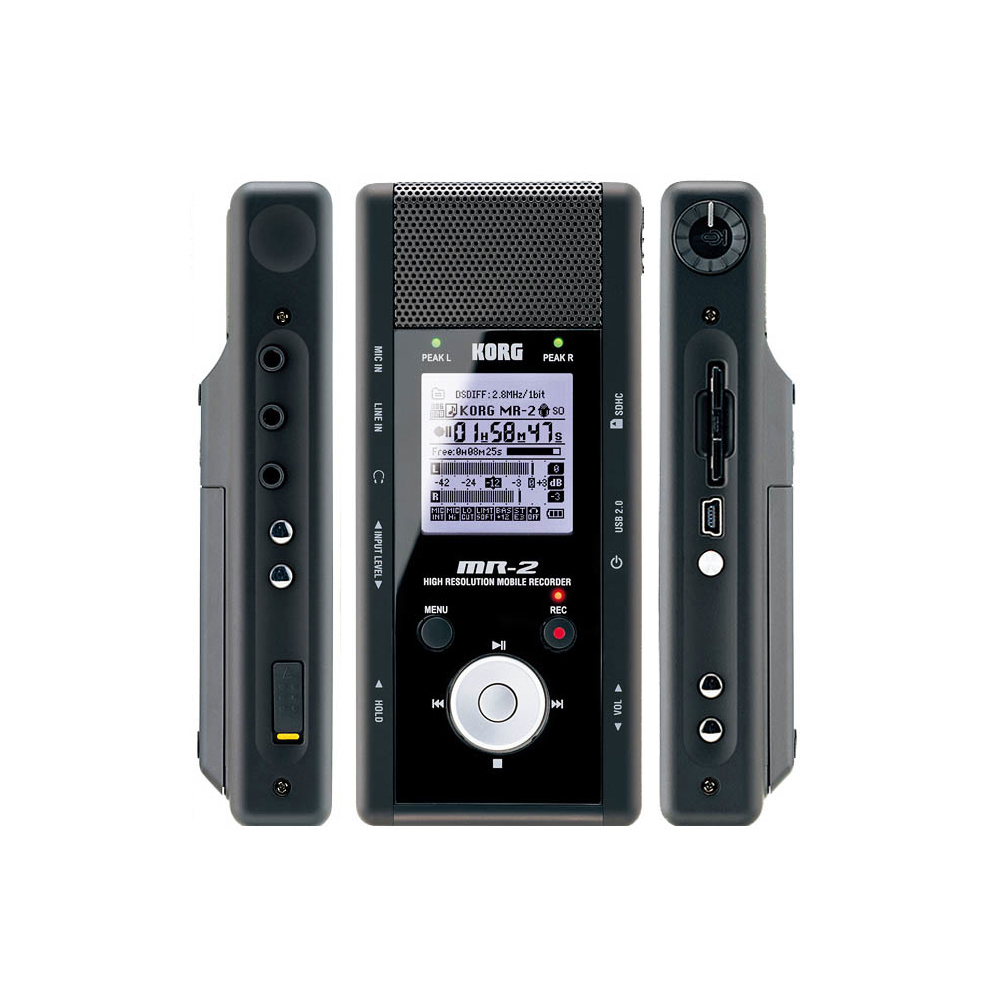 KORG PORTABLE 2-CH 1-BIT DIGITAL RECORDER