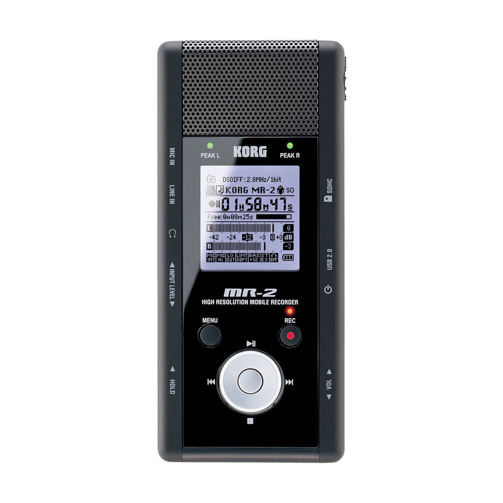 KORG PORTABLE 2-CH 1-BIT DIGITAL RECORDER
