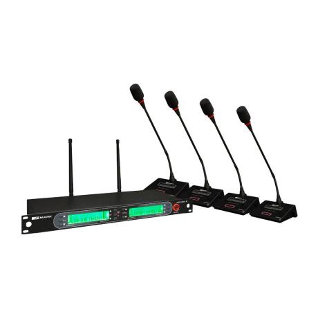 MARK ΑΣΥΡΜΑΤΟ UHF ΣΥΣΤΗΜΑ 4ΩΝ ΕΠΙΤΡΑΠΕΖΙΩΝ ΜΙΚΡΟΦ