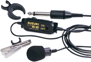 SUZUKI MICROPHONE SET FOR HARMONICA