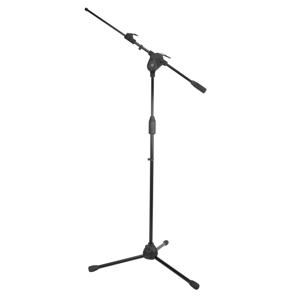 BESPECO MICROPHONE STAND W/ HORIZONTAL TELESCOPIC BRACKET