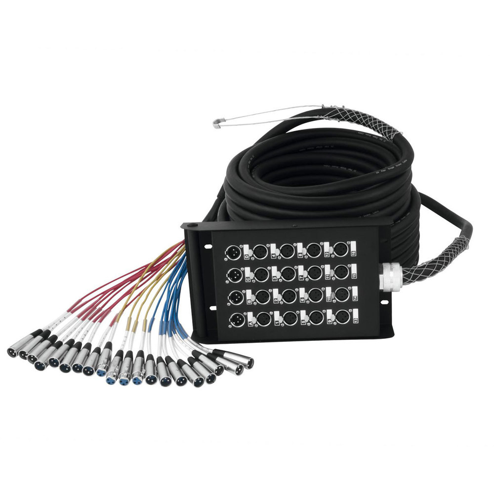 OMNITRONIC STAGEBOX 16 ΕΙΣΟΔΩΝ, 4 ΕΞΟΔΩΝ ΜΕ ΚΑΛΩΔΙΟ 30m-XLR