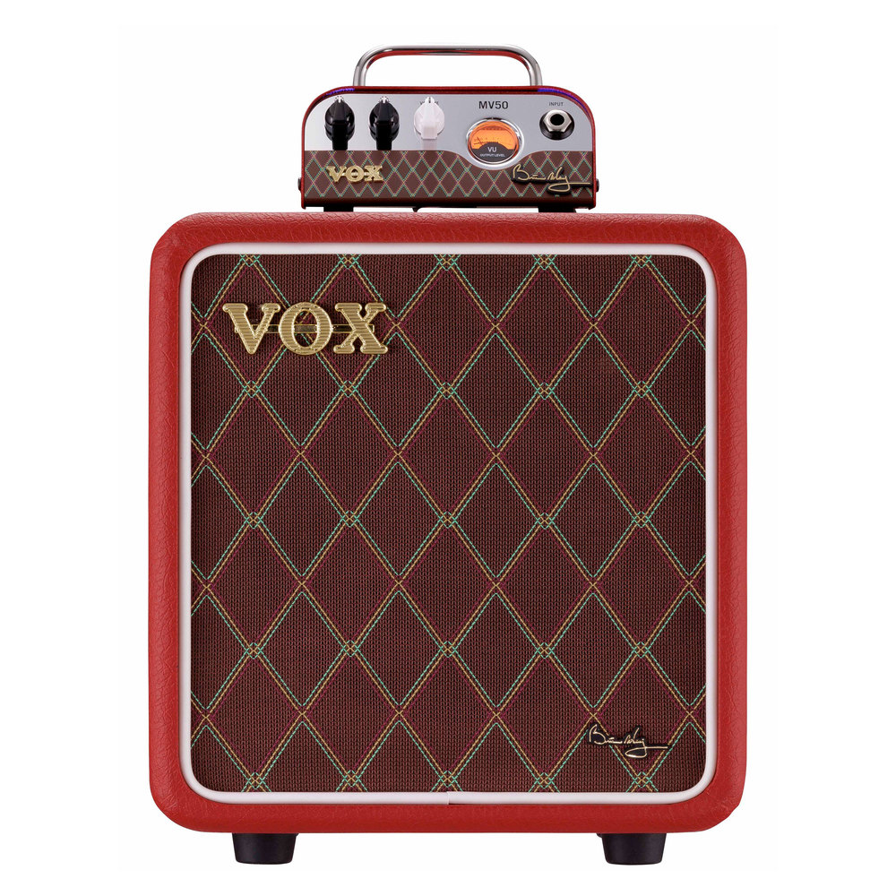 VOX GUITAR AMPLIFIER SET BRIAN MAY LTD 50W MINI AC HEAD & 1X8 CAB