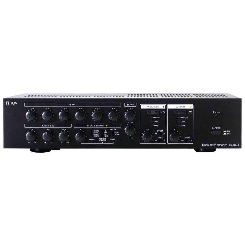 TOA DIGITAL MIXER AMPLIFIER 2x240W