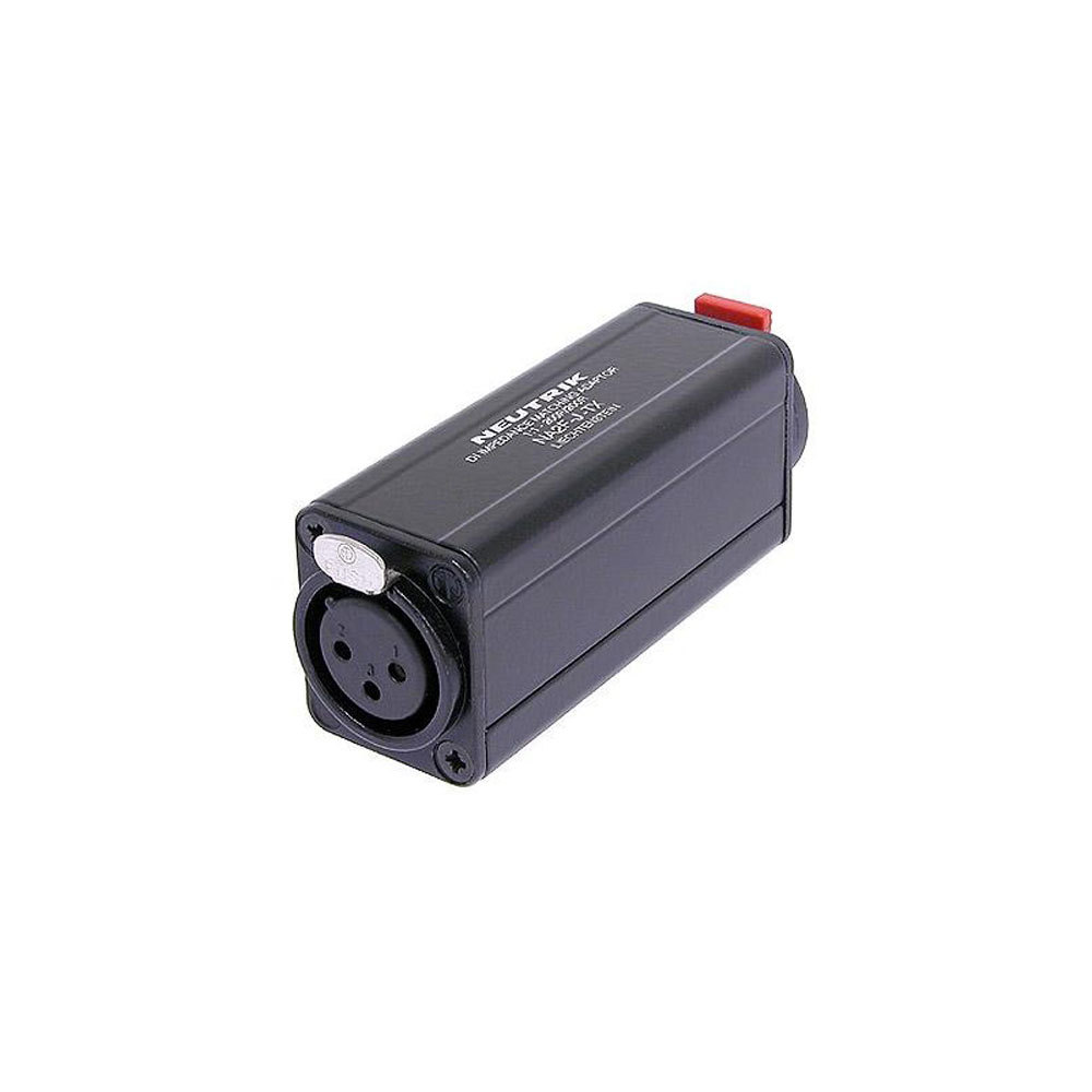 NEUTRIK MINIATURE TRANSFORMER BALANCING ADAPTER